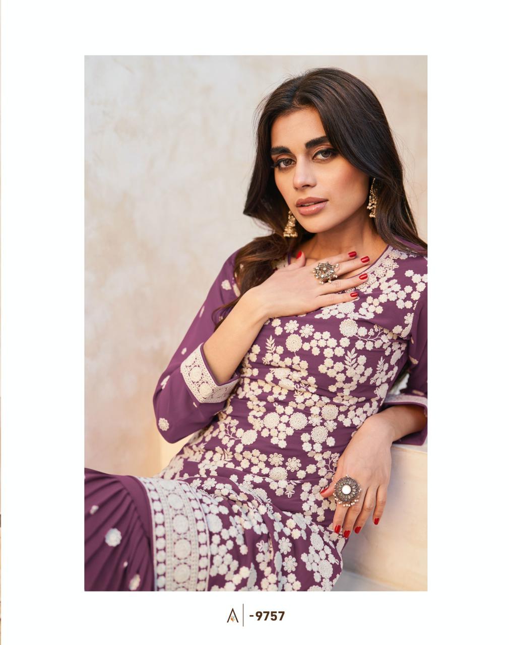 Zohra By Aashirwad Georgette Wedding Salwar Suits Catalog